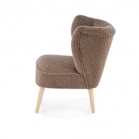 MOCCA fotel wypoczynkowy, c.brązowy (SVEN 47)