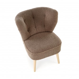 MOCCA fotel wypoczynkowy, c.brązowy (SVEN 47)