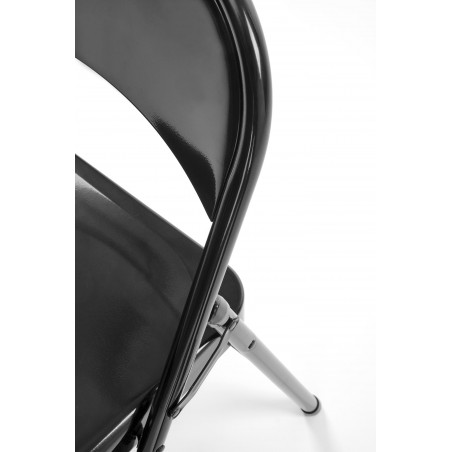 K565 krzesło składane, czarny (1p6szt)