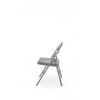 K565 krzesło składane, popielaty (1p6szt)