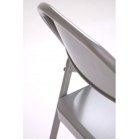 K565 krzesło składane, popielaty (1p6szt)