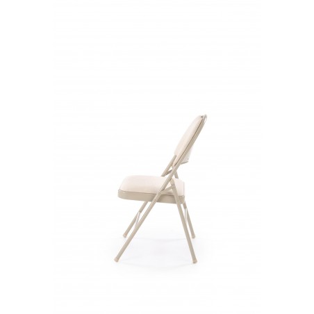 K566 krzesło składane, beżowy (1p6szt)