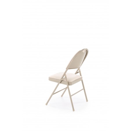 K566 krzesło składane, beżowy (1p6szt)
