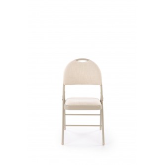 K566 krzesło składane, beżowy (1p6szt)