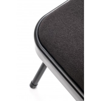 K566 krzesło składane, czarny (1p6szt)