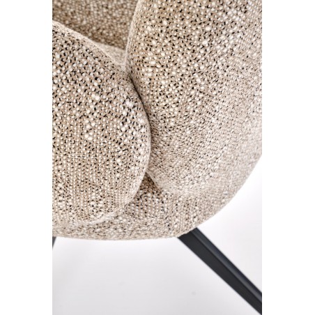 K568 krzesło ciemny beżowy (2p2szt)