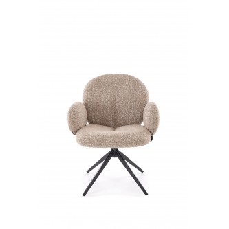 K568 krzesło ciemny beżowy (2p2szt)