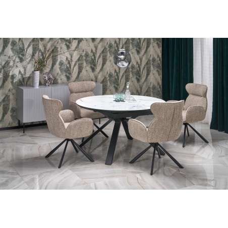 K571 krzesło ciemny beżowy (1p2 szt)