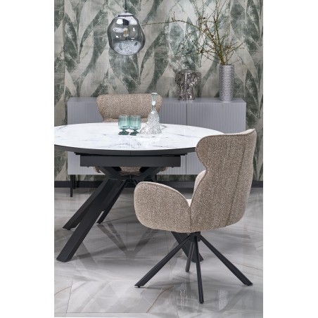 K571 krzesło ciemny beżowy (1p2 szt)