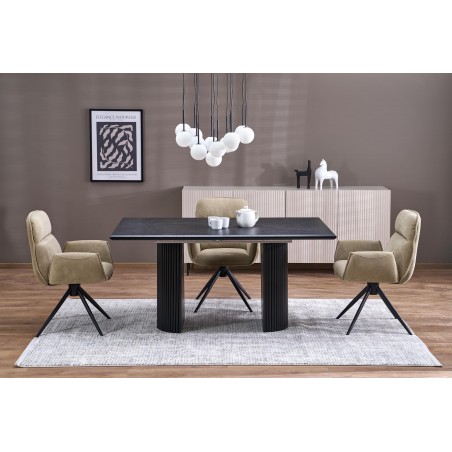 K574 krzesło ciemny beżowy (1p2szt)