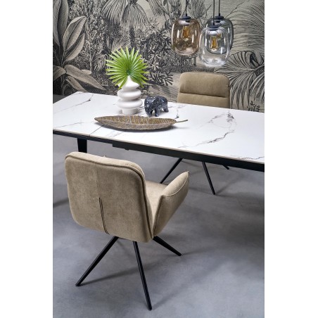 K574 krzesło ciemny beżowy (1p2szt)