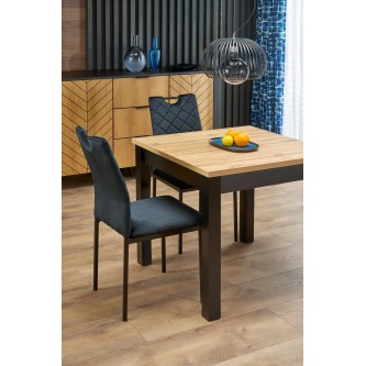 K577 krzesło czarny / czarny (1p4szt)