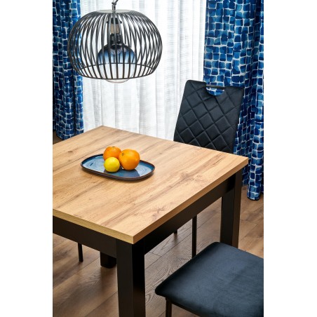 K577 krzesło czarny / czarny (1p4szt)