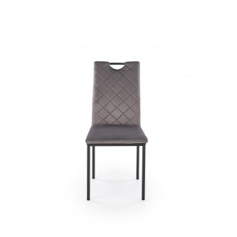 K577 krzesło popielaty / czarny (1p4szt)