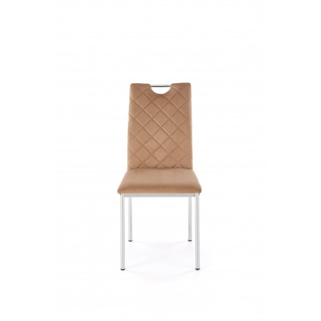 K578 krzesło beżowy / srebrny (1p4szt)