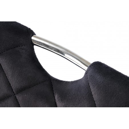 K578 krzesło czarny / srebrny (1p4szt)