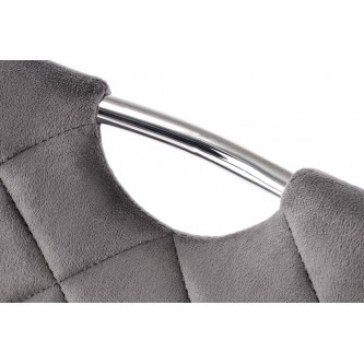 K578 krzesło popielaty / srebrny (1p4szt)