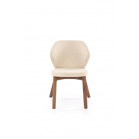 K583 krzesło, orzechowy / brązowy / beżowy (1p2szt)