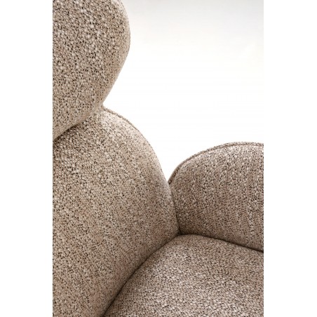 K585 krzesło ciemny beżowy / jasny orzech (1p2szt)