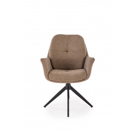 K591 krzesło brązowy (1p2szt)