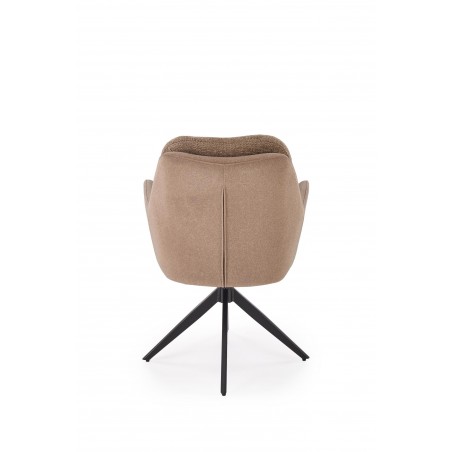 K591 krzesło brązowy (1p2szt)