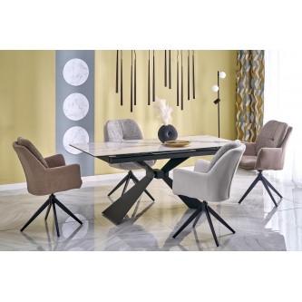 K591 krzesło brązowy (1p2szt)