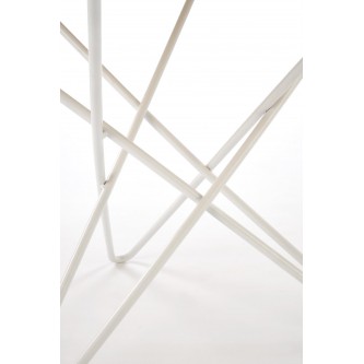 LEILA ława, naturalny / biały (1p1szt)