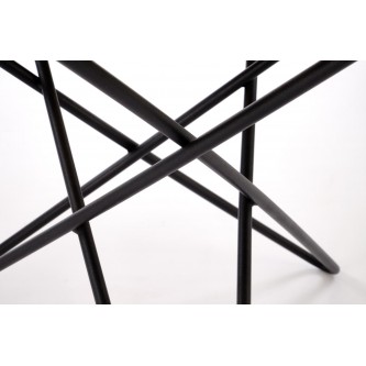 LEILA ława, naturalny / czarny (1p1szt)