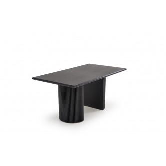 BOLERO stół rozkładany 160-250x90x78 cm dąb naturalny/czarny (3p1szt)