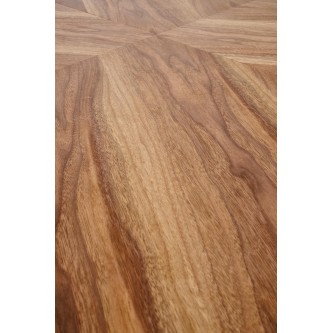 BARON stół rozkładany, orzechowy / czarny (2p1szt)