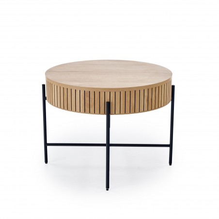 DANTE zestaw 2 ław, naturalny / czarny (1p1zestaw)