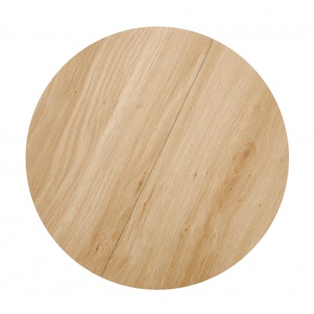 DANTE zestaw 2 ław, naturalny / czarny (1p1zestaw)