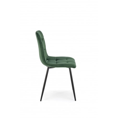K526 krzesło ciemny zielony (1p4szt)