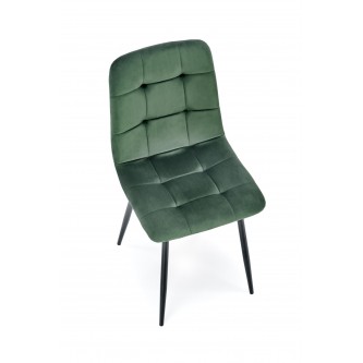 K526 krzesło ciemny zielony (1p4szt)