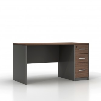 Biurko Angel Loft Work Dark 160 cm