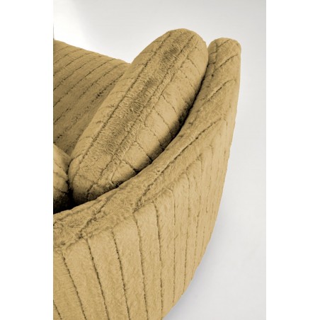 PEGAS fotel wypoczynkowy musztardowy (1p1szt)