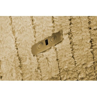 PEGAS fotel wypoczynkowy musztardowy (1p1szt)