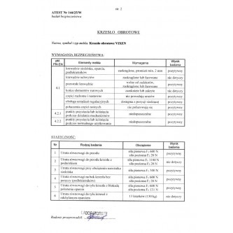 VIXEN fotel gabinetowy czarny (1p1szt)