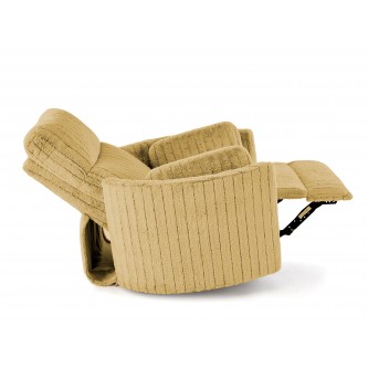 PEGAS fotel wypoczynkowy musztardowy (1p1szt)