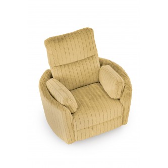 PEGAS fotel wypoczynkowy musztardowy (1p1szt)