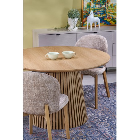 FARGO stół rozkładany, blat - naturalny, nogi - naturalny (2p1szt)