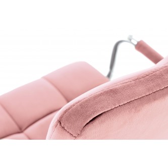 GONZO 4 fotel młodzieżowy różowy velvet (1p1szt)