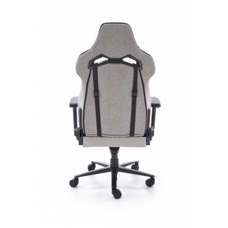 ALISTER fotel gabinetowy popielaty / czarny