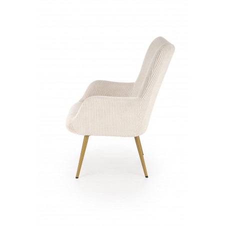 AMARO fotel wypoczynkowy, kremowy (1p1szt)