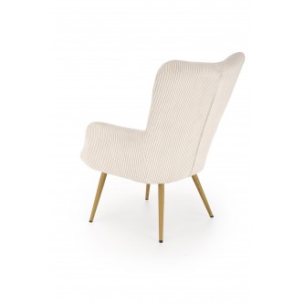 AMARO fotel wypoczynkowy, kremowy (1p1szt)