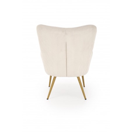 AMARO fotel wypoczynkowy, kremowy (1p1szt)