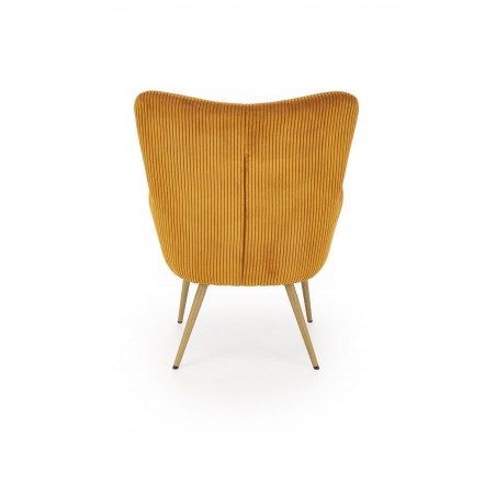 AMARO fotel wypoczynkowy, musztardowy (1p1szt)