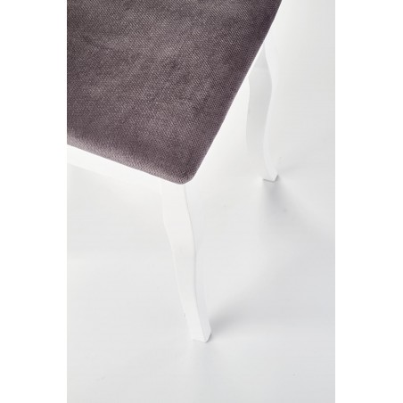 BAROCK krzesło biały / popielaty (1p2szt)