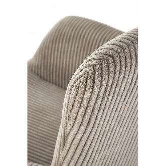 BELMIRO fotel wypoczynkowy z funkcją kołyski, popielaty (1p1szt)