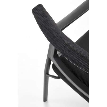 BERGEN fotel czarny (1p4szt)